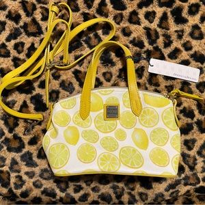 Dooney and Bourke Ruby Crossbody lemon print purse